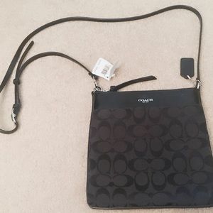 Black Crossbody Coach Purse NWT